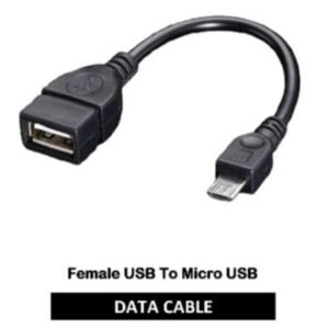 Female USB To Micro USB(Data Cabel)