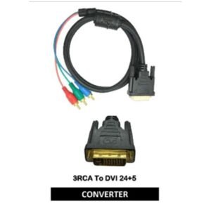 3RCA To DVI 24+5 CONNECTOR